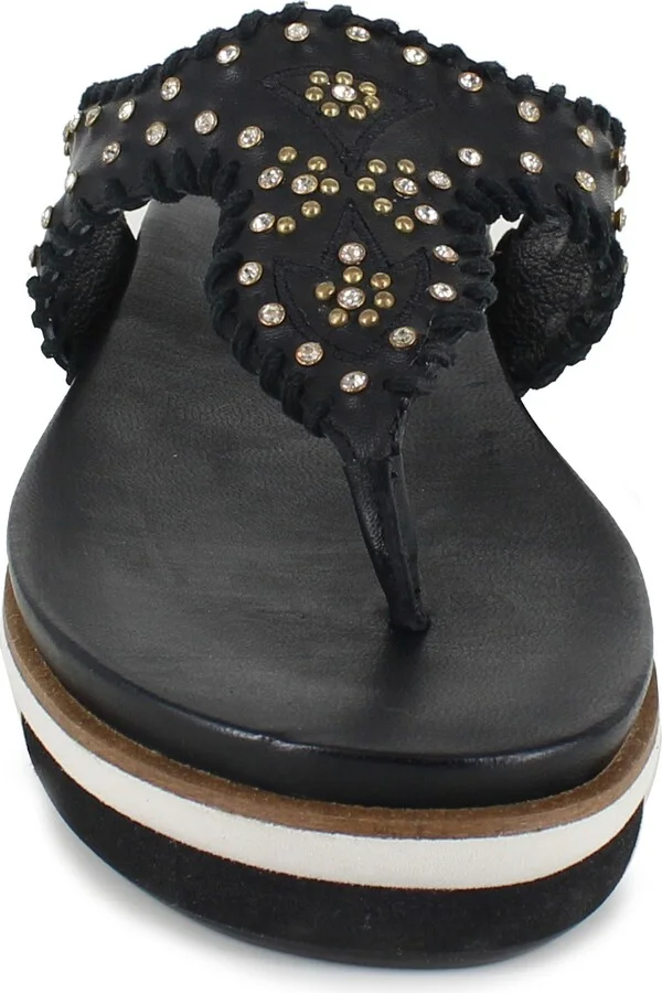 Kamara Crystal Embellished Platform Flip Flop - Image 10