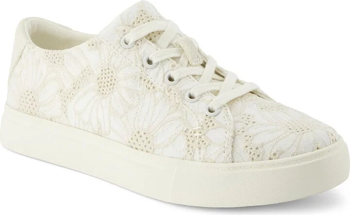 White Floral Crochet