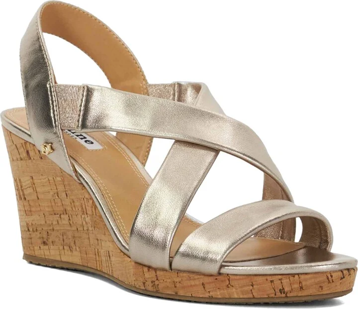 Kamies Slingback Platform Wedge Sandal