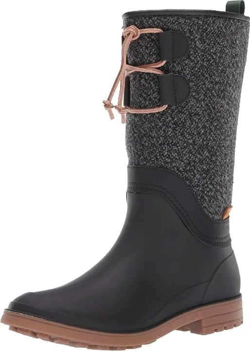 Kamik Abigail Women's Boots Black/White : 5 B - Medium, Textile - Image 2