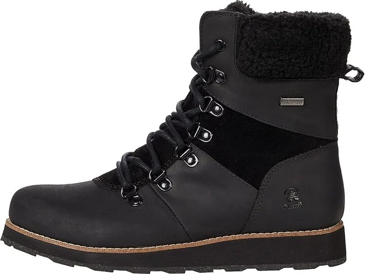Kamik Ariel F Women's Shoes Black : 7 B - Medium, Suede/Leather - Image 6