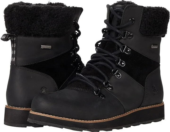 Kamik Ariel F Women's Shoes Black : 7 B - Medium, Suede/Leather