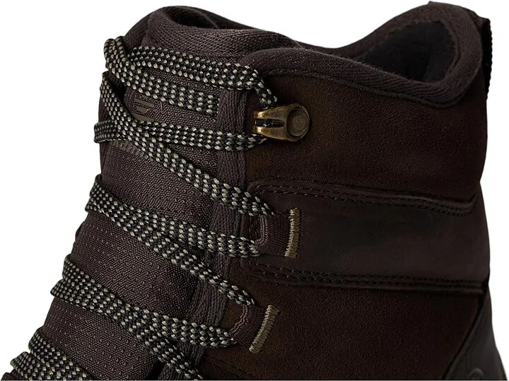 Kamik Atwater Men's Snow Shoes Dark Brown : 8 M, Leather/Suede - Image 6