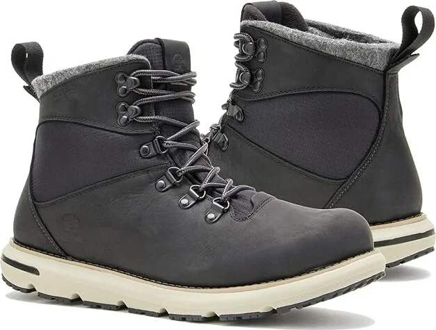 Kamik Brody Men's Shoes Black : 7 D - Medium, Leather