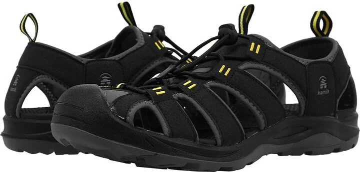 Kamik ByronBay 2 Men's Shoes Black : 7 D - Medium, Textile/Synthetic