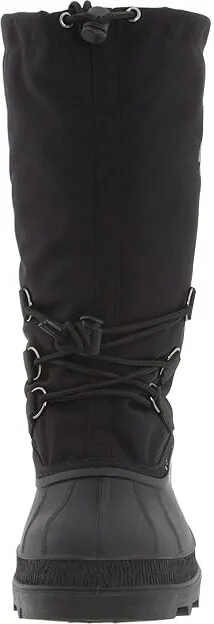 Kamik Canuck Men's Cold Weather Boots Black : 9 D - Medium, Rubber/Textile - Image 6