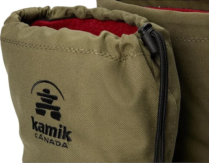 Kamik Canuck Men's Cold Weather Boots Dark Olive : 12 D - Medium, Rubber/Textile - Image 7