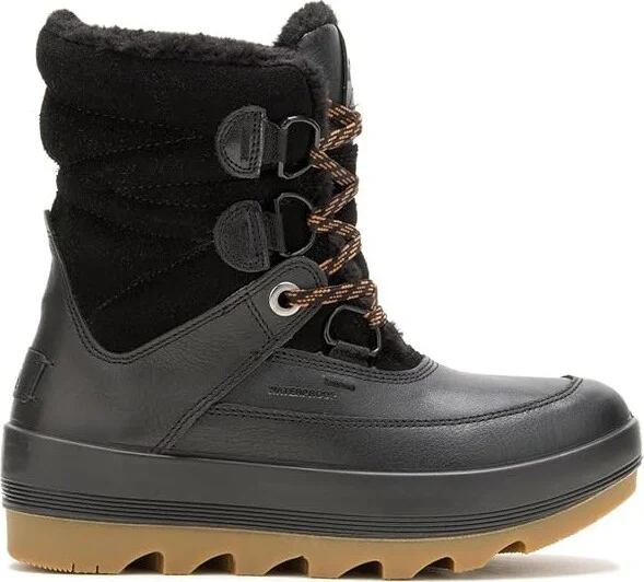 Kamik Celeste Mid Women's Shoes Black : 6 B - Medium, Leather/Suede - Image 5