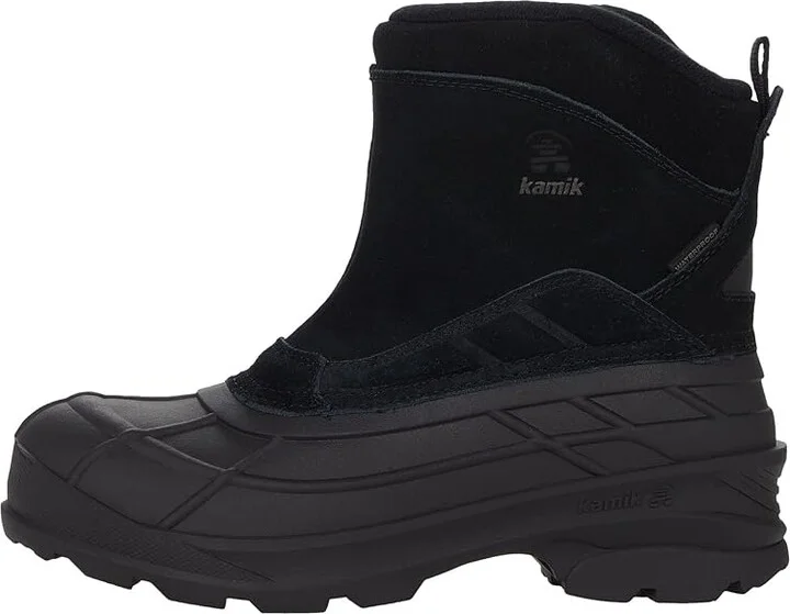 Kamik Champlain 3 Men's Shoes Black : 7 D - Medium, Synthetic/Leather - Image 6
