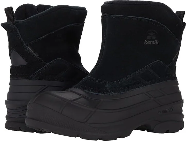 Kamik Champlain 3 Men's Shoes Black : 7 D - Medium, Synthetic/Leather