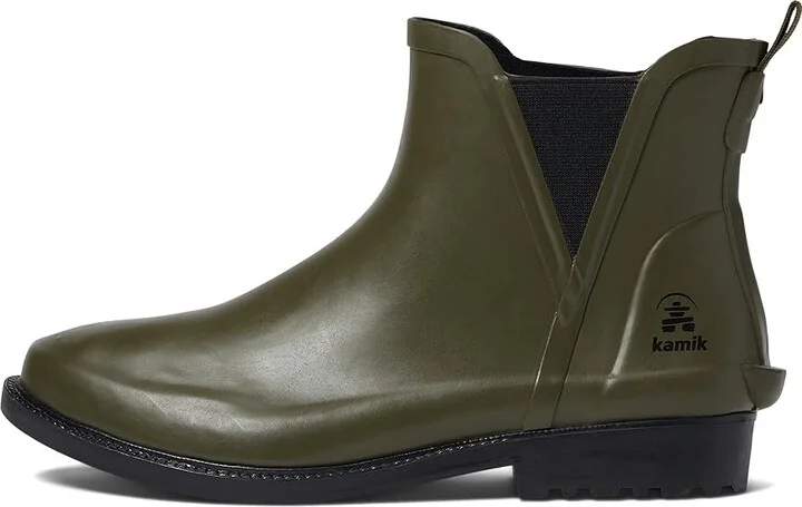 Kamik Chloe Lo Women's Shoes Dark Olive : 7 B - Medium, Rubber - Image 5