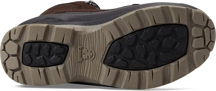 Kamik Empire Lo Men's Shoes Chocolate : 10 D - Medium, Leather/Synthetic - Image 3
