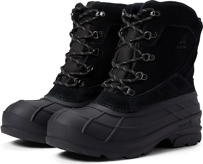 Kamik Fargo 2 Men's Shoes Black : 9 D - Medium, Textile/Leather