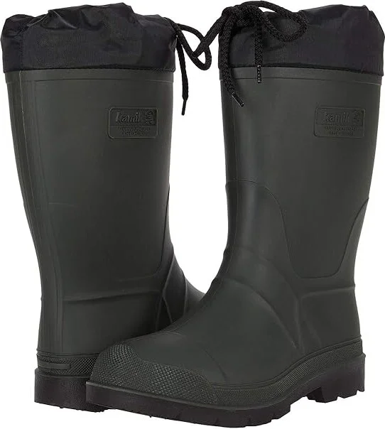 Kamik Forester Men's Cold Weather Boots Khaki/Black : 7 D - Medium, Synthetic