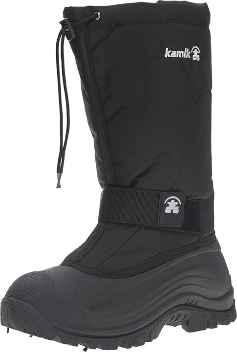 Kamik Greenbay 4 Men's Cold Weather Boots Black : 7 D - Medium, Polyester/Rubber/Textile - Image 2