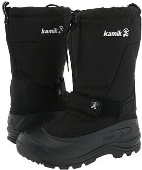 Kamik Greenbay 4 Women's Cold Weather Boots Black : 6 B - Medium, Polyester/Rubber/Synthetic