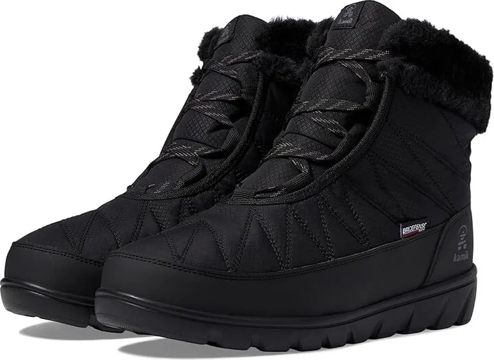 Kamik Hannah Lw Women's Shoes Black : 10 B - Medium