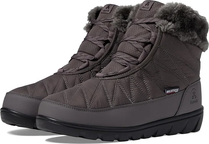 Kamik Hannah Lw Women's Shoes Charcoal : 8 B - Medium
