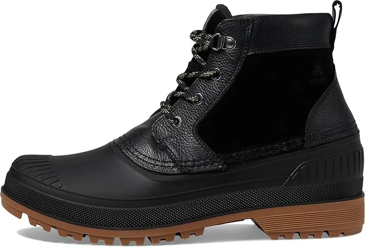 Kamik Hemlock Lo Men's Snow Shoes Black : 12 M, Leather/Rubber - Image 6