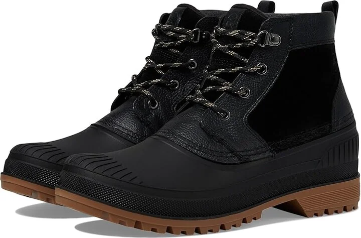 Kamik Hemlock Lo Men's Snow Shoes Black : 12 M, Leather/Rubber
