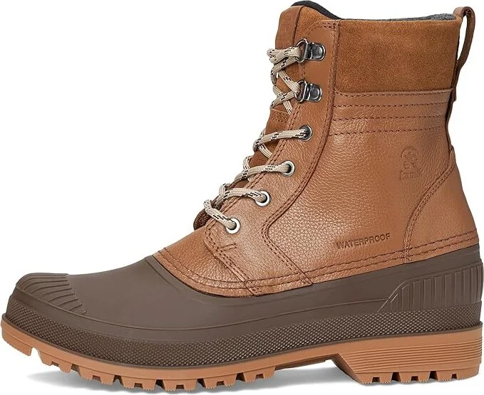 Kamik Hemlock Men's Cold Weather Boots Medium Brown : 9 D - Medium, Suede - Image 6