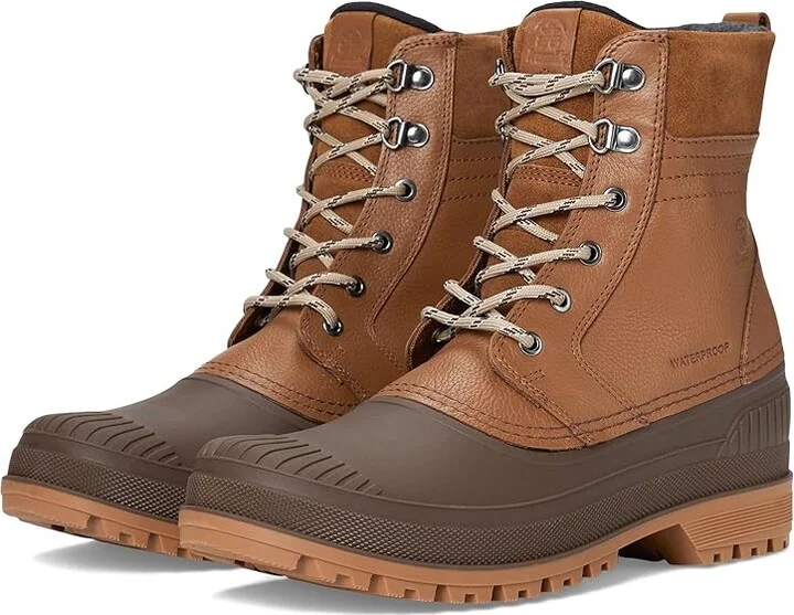 Kamik Hemlock Men's Cold Weather Boots Medium Brown : 9 D - Medium, Suede