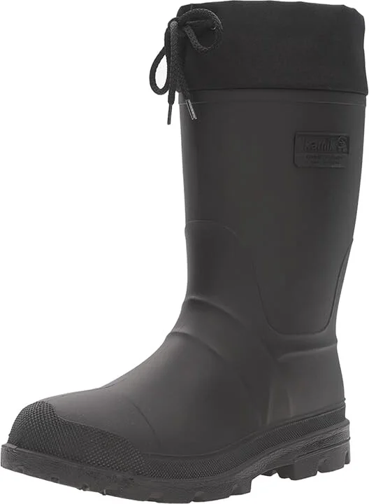 Kamik Icebreaker Men's Cold Weather Boots Black : 9 D - Medium, Rubber - Image 2
