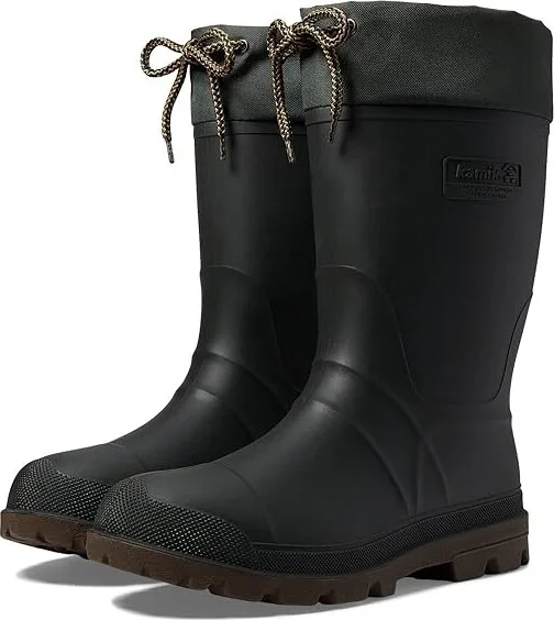 Kamik Icebreaker Men's Cold Weather Boots Khaki/Brown : 9 D - Medium, Rubber