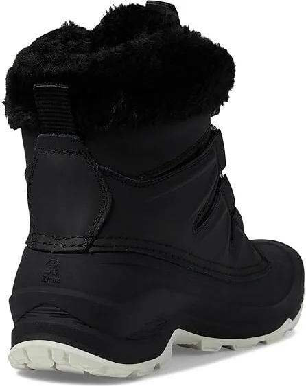 Kamik Iceland F Lo Women's Snow Shoes Black/White : 6 B - Medium, Leather - Image 4