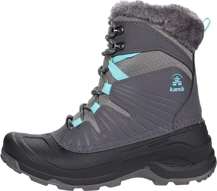 Kamik Iceland F Women's Boots Charcoal : 7 B - Medium, Synthetic - Image 6