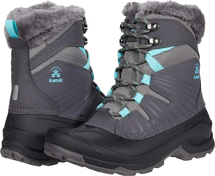 Kamik Iceland F Women's Boots Charcoal : 7 B - Medium, Synthetic