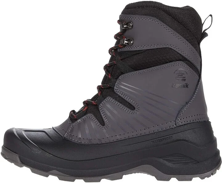 Kamik Iceland Men's Boots Charcoal : 8 D - Medium, Synthetic/Leather - Image 6
