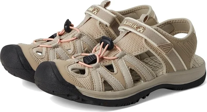 Kamik Islander2 Women's Shoes Fossil : 8 B - Medium, Synthetic/Textile