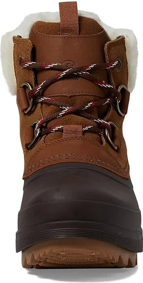 Kamik Lauren F Women's Snow Shoes Brown : 9 B - Medium, Leather/Suede - Image 2
