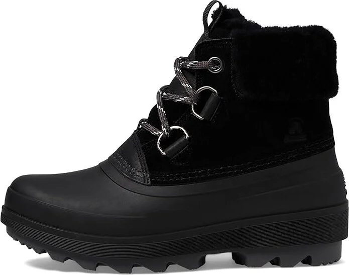 Kamik Lauren F Women's Snow Shoes Brown : 9 B - Medium, Leather/Suede - Image 11
