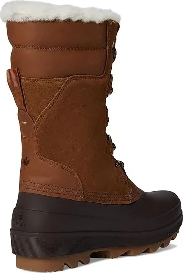 Kamik Lauren Women's Shoes Brown : 8 B - Medium, Leather/Rubber/Suede - Image 4