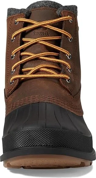 Kamik Lawrence M Men's Snow Shoes Cognac : 9 M, Leather - Image 2