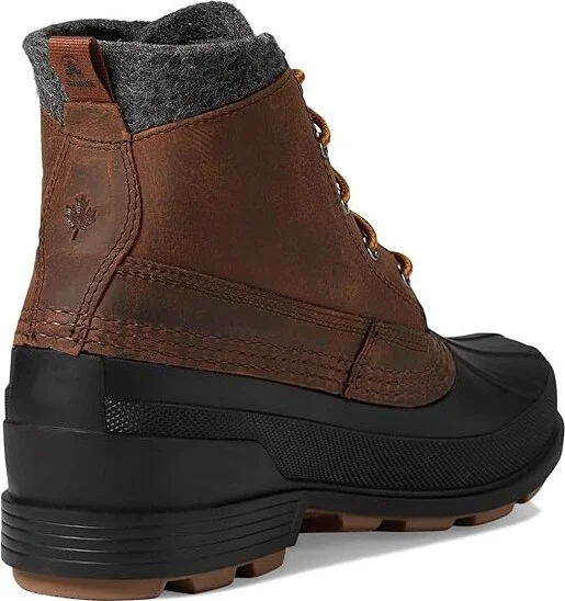 Kamik Lawrence M Men's Snow Shoes Cognac : 9 M, Leather - Image 4