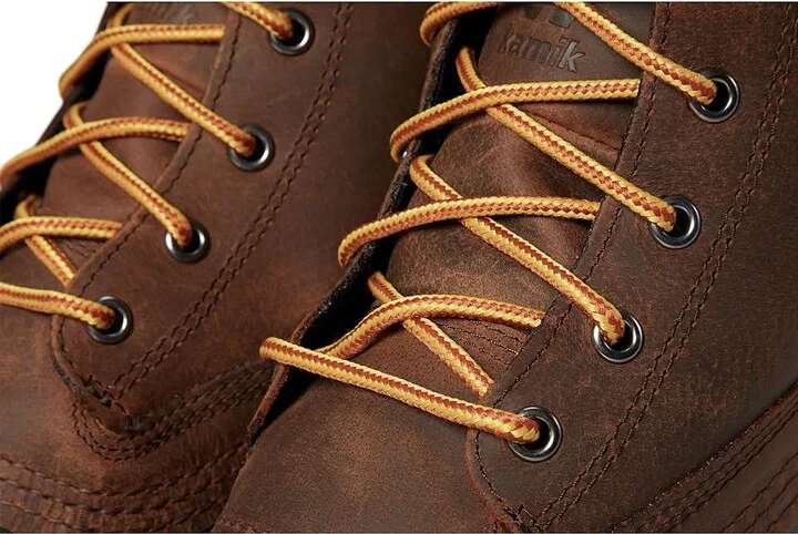 Kamik Lawrence M Men's Snow Shoes Cognac : 9 M, Leather - Image 5