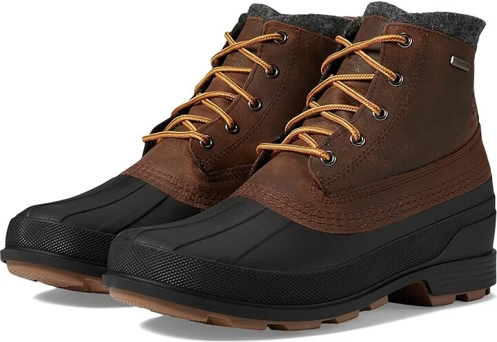 Kamik Lawrence M Men's Snow Shoes Cognac : 9 M, Leather