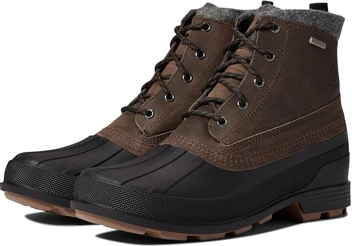 Kamik Lawrence Mid Men's Shoes Fossil : 7 D - Medium, Textile/Leather
