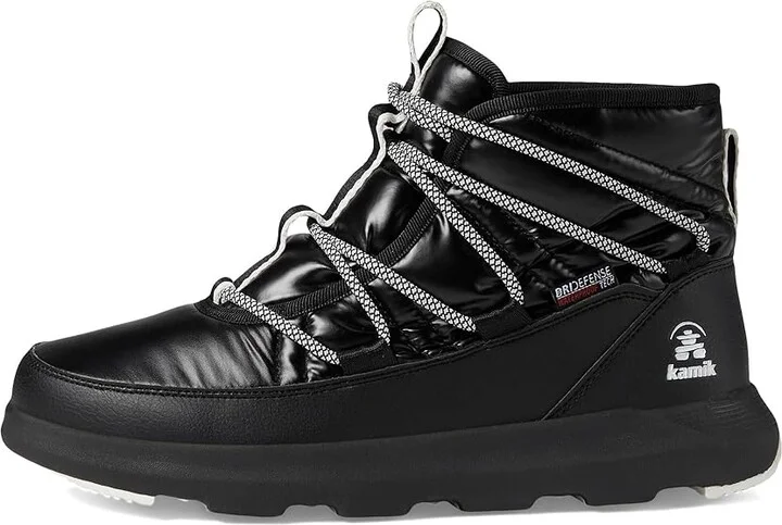 Kamik Lea Lo Women's Snow Shoes Black : 8 B - Medium, Synthetic - Image 6
