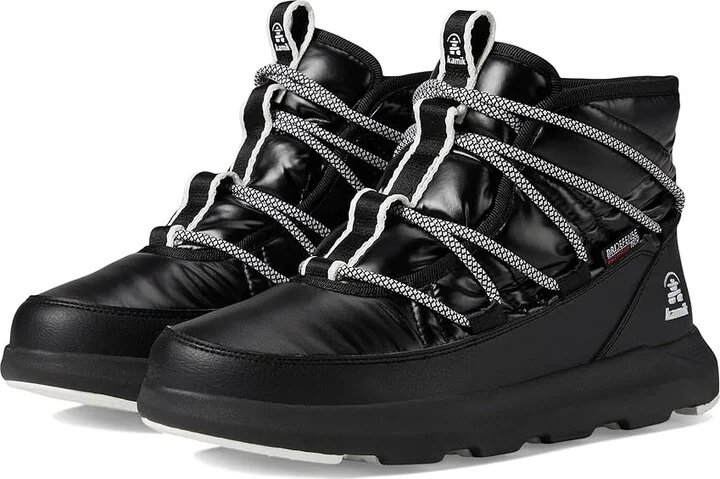 Kamik Lea Lo Women's Snow Shoes Black : 8 B - Medium, Synthetic