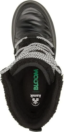 Kamik Lea Pull Women's Shoes Black : 6 B - Medium, Synthetic/Textile - Image 2