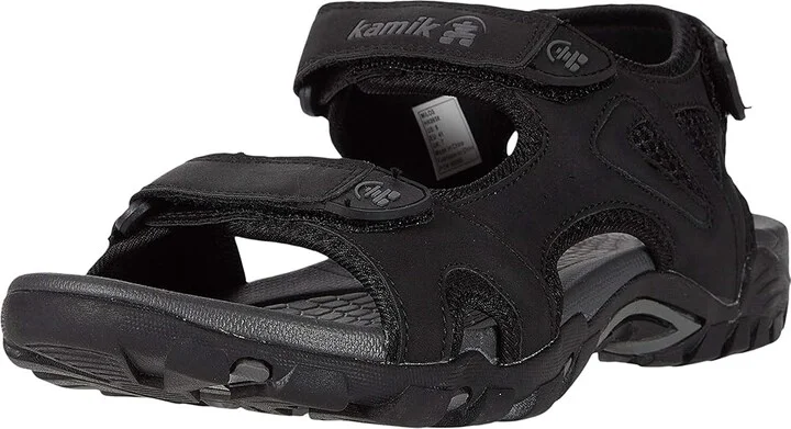 Kamik Milos Men's Shoes Black : 7 D - Medium, Leather - Image 2