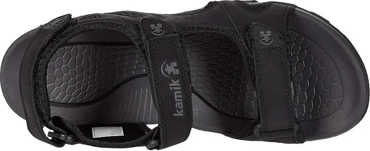 Kamik Milos Men's Shoes Black : 7 D - Medium, Leather - Image 3