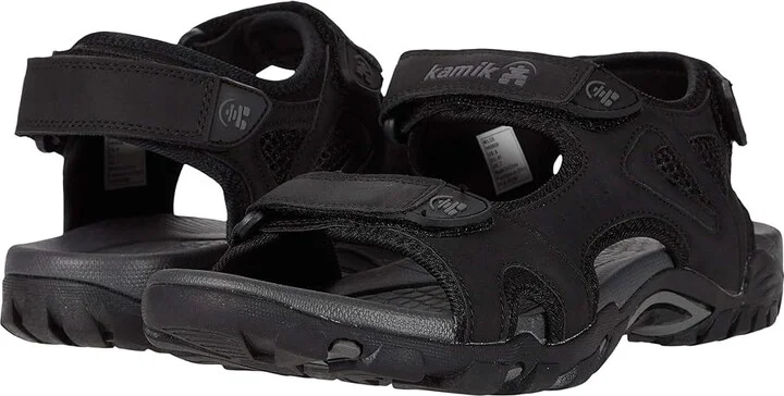 Kamik Milos Men's Shoes Black : 7 D - Medium, Leather