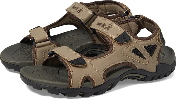 Kamik Milos Men's Shoes Fossil : 7 D - Medium, Leather