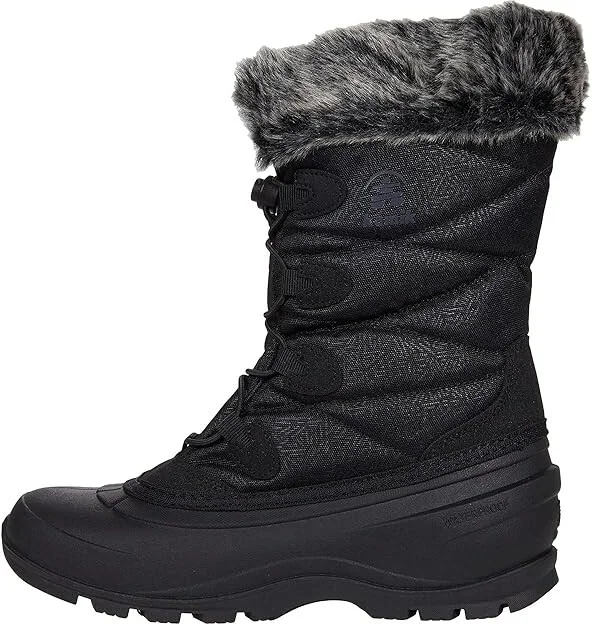 Kamik Momentum 3 Women's Shoes Black : 6 B - Medium, Textile/Synthetic - Image 6