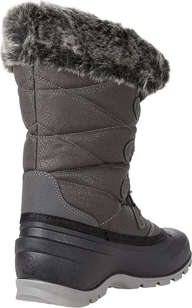 Kamik Momentum 3 Women's Shoes Charcoal : 6 B - Medium, Textile/Synthetic - Image 4